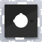 HAGER BOCCHIOTTI - P.zo c.le Ø22,5mm A.x/C.x nero luc