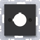 HAGER BOCCHIOTTI - P.zo c.le Ø22,5mm A.x/C.x nero op.