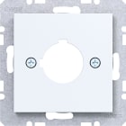 HAGER BOCCHIOTTI - P.zo c.le Ø22,5mm A.x/C.x bianco op.