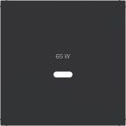 HAGER BOCCHIOTTI - PEZ C.LE X PRESA USB-C A.X/C.X NERO OP