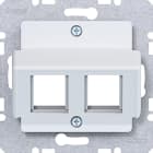 HAGER BOCCHIOTTI - Pzo cle 2-P jckAMP 30°A.x/C.x bia op