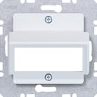 HAGER BOCCHIOTTI - PZO CLE 2 CONN RDM A.X/C.X BIANCO OP