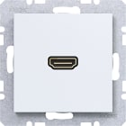 HAGER BOCCHIOTTI - PRESA HDMI, A.X/C.X, BIANCO OPACO