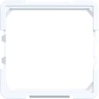 HAGER BOCCHIOTTI - ANELLO X PZO CLE 45X45 A.X/C.X BIANC LUC