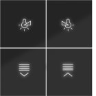HAGER BOCCHIOTTI - COP.PULS.KNX 4 CAN.+ ILLUM. AX/CX NRO LU