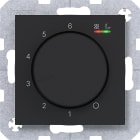 HAGER BOCCHIOTTI - TERMOST. RISC. 230V/16A A.X/C.X NERO OP