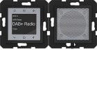 HAGER BOCCHIOTTI - RADIO TOUCH DAB+ ALTOP. A.X/C.X NERO LUC