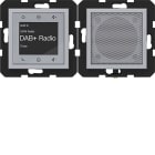 HAGER BOCCHIOTTI - RADIO TOUCH DAB+ ALTOP. A.X/C.X TIT MET