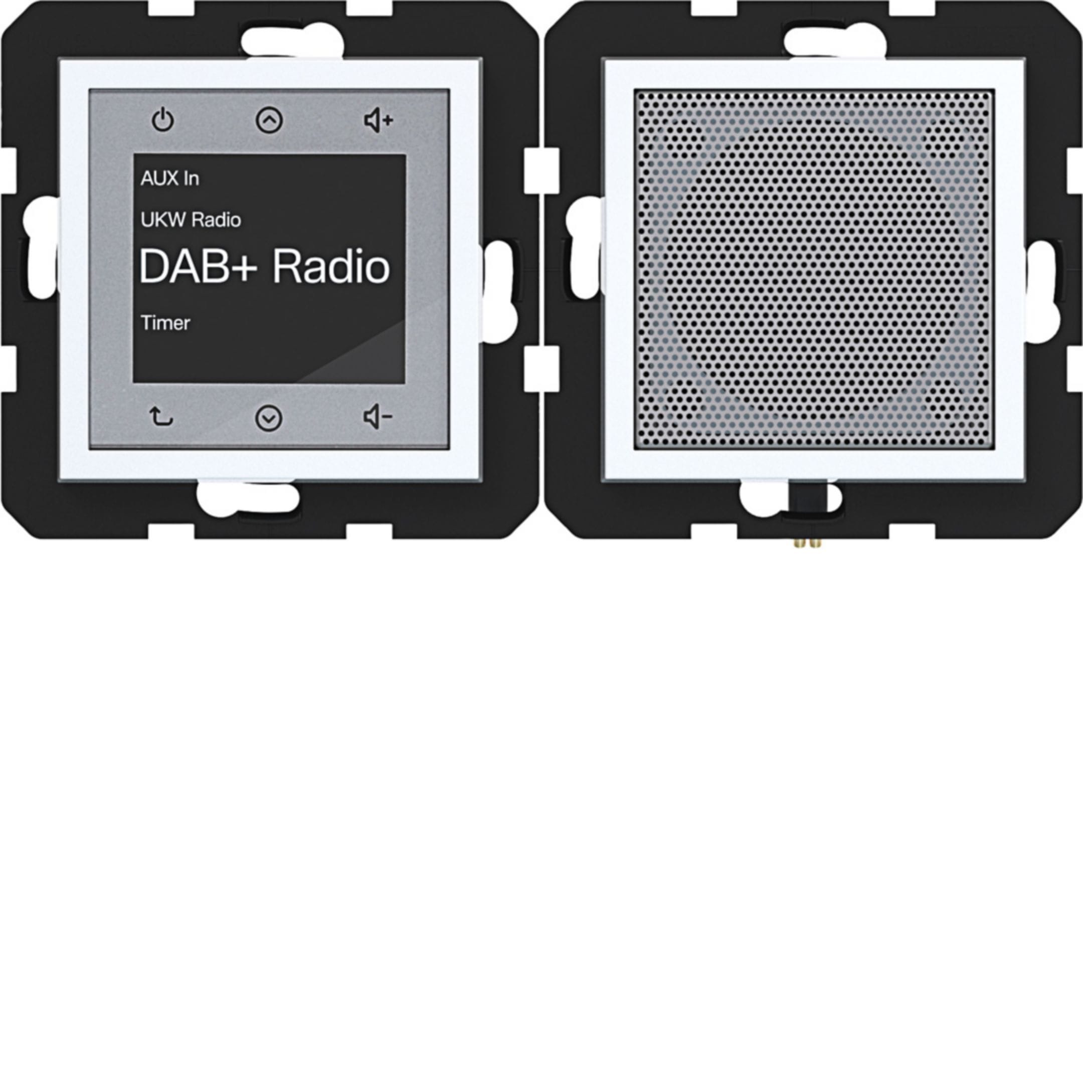 HAGER BOCCHIOTTI - RADIO TOUCH DAB+ ALTOP. A.X/C.X BIAN LUC