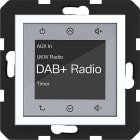HAGER BOCCHIOTTI - RADIO TOUCH DAB+ A.X/C.X BIANCO OP