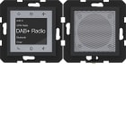 HAGER BOCCHIOTTI - RADIO TOUCH DAB+ BLE+ALTOP AX/CX NERO OP