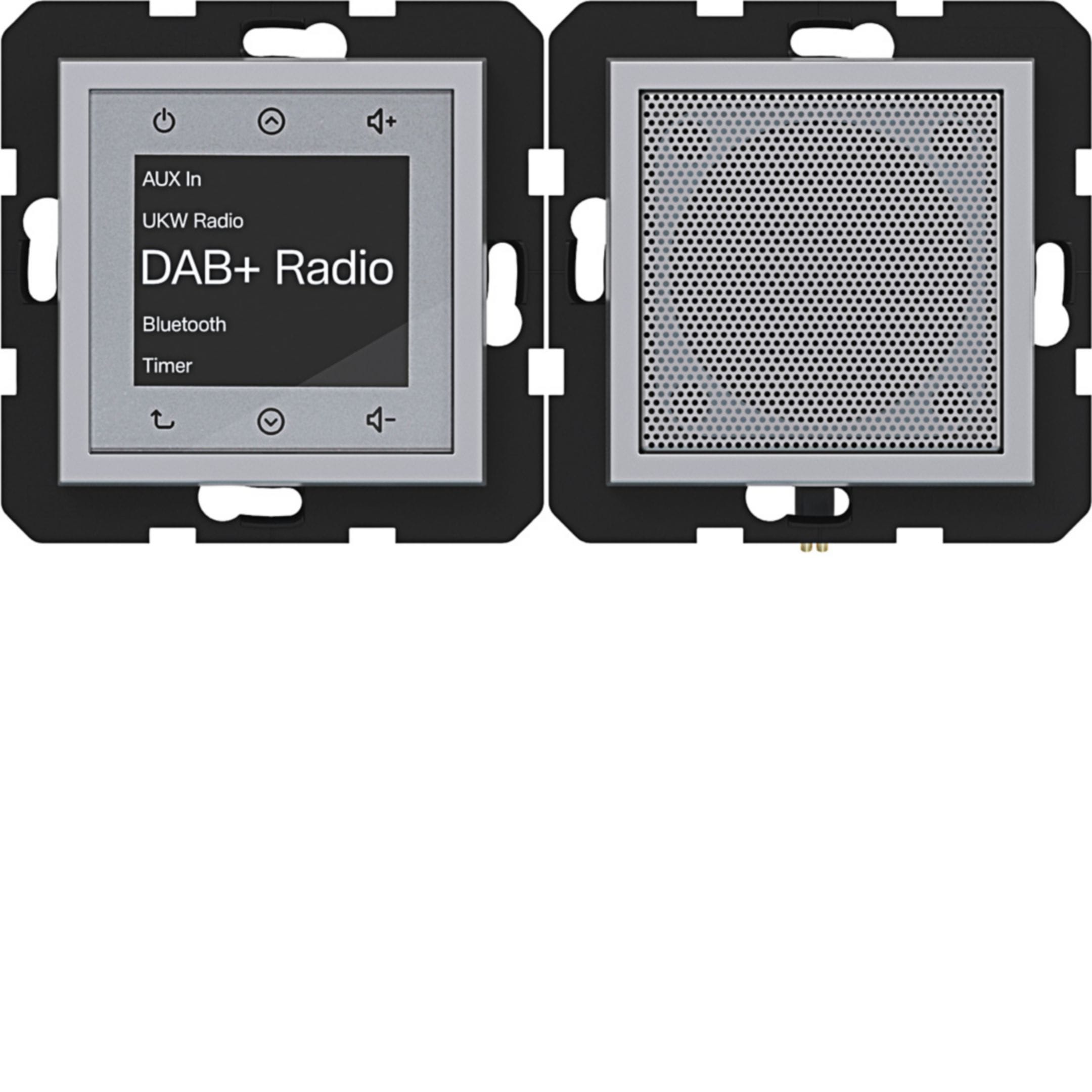 HAGER BOCCHIOTTI - RADIO TOUCH DAB+ BLE+ALTOP. A.X/C.X TIT