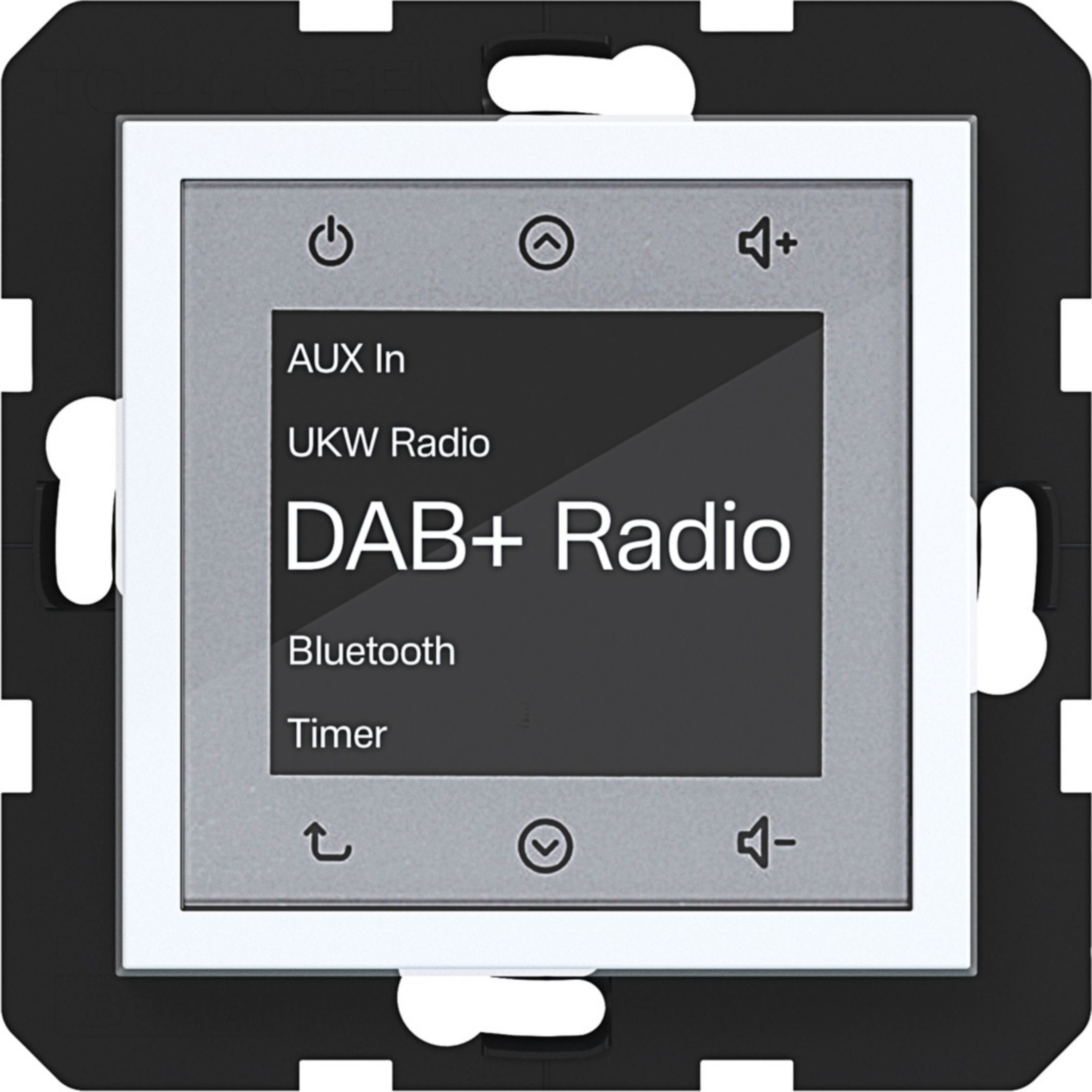 HAGER BOCCHIOTTI - RADIO TOUCH DAB + BLE A.X/C.X BIANCO LUC