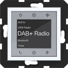 HAGER BOCCHIOTTI - RADIO TOUCH DAB + BLE A.X/C.X BIANCO LUC