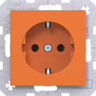 HAGER BOCCHIOTTI - PRESA SCHUKO PLUG-IN A.X/C.X ARANCIONE