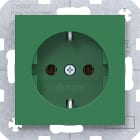 HAGER BOCCHIOTTI - PRESA SCHUKO PLUG-IN A.X/C.X VERDE LUC