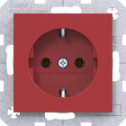 HAGER BOCCHIOTTI - PRESA SCHUKO PLUG-IN A.X/C.X ROSSO LUC