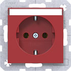 HAGER BOCCHIOTTI - PRESA SCHUKO ETICH PLUG-IN A.X/C.X ROSSO
