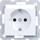 HAGER BOCCHIOTTI - PRESA SCHUKO ETCH PLUG-IN A.X/C.X BIA OP