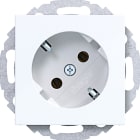 HAGER BOCCHIOTTI - Presa SCHUKO 45° plug-in A.x/C.x bian lu