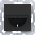 HAGER BOCCHIOTTI - PR.SCHUKO COPERCHIO AUTO A.X/C.X NERO OP