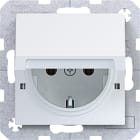 HAGER BOCCHIOTTI - PRESA SCHUKO COPERCHIO A.X/C.X BIANC OP
