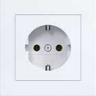 HAGER BOCCHIOTTI - PRESA SCHUKO+COP. PLUG-IN A.1 BIANCO LUC