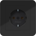 HAGER BOCCHIOTTI - PRESA SCHUKO+COP., PLUG-IN, C.1 NERO LUC