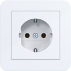 HAGER BOCCHIOTTI - PRESA SCHUKO+COP. PLUG-IN C.1 BIANCO LUC