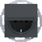 HAGER BOCCHIOTTI - Pr.SCHUKO coperch bloc.45°A.x/C.x antr