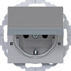 HAGER BOCCHIOTTI - Pr.SCHUKO coperch bloc.45° Ax/Cx bian lu