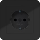 HAGER BOCCHIOTTI - PR.SCHUKO+COP SHUTTER PLUGIN C.1 NERO LU