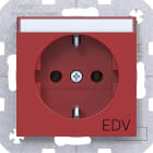 HAGER BOCCHIOTTI - Pr.SCHUKO "EDV" shutter Ax/Cx rosso