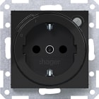 HAGER BOCCHIOTTI - PR.SCHUKO+ RCCB SHUTTER AX/CX N LUC