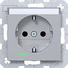 HAGER BOCCHIOTTI - PR.SCHUKO LED CTR ETCH VITE AX/CX TIT