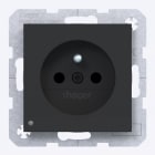 HAGER BOCCHIOTTI - SPINOTTOT ORIENT.LED VITE AX/CX NERO OP