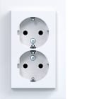 HAGER BOCCHIOTTI - 2PR.SCHUKO COP.ALTO+MORS.CAV A.1 BIA LU