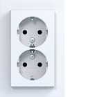 HAGER BOCCHIOTTI - 2PR. SCHUKO+COP. ALTO SHUTTER A.1 B OP