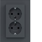 HAGER BOCCHIOTTI - 2PR. SCHUKO+COP. ALTO SHUTTER A.8 ANTR