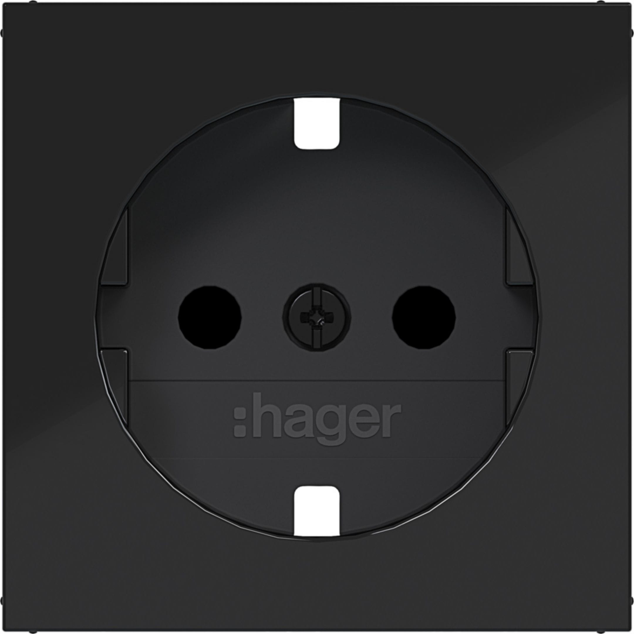 HAGER BOCCHIOTTI - PZO C.LE PR.SCHUKO SHUTTER AX/CX N LU