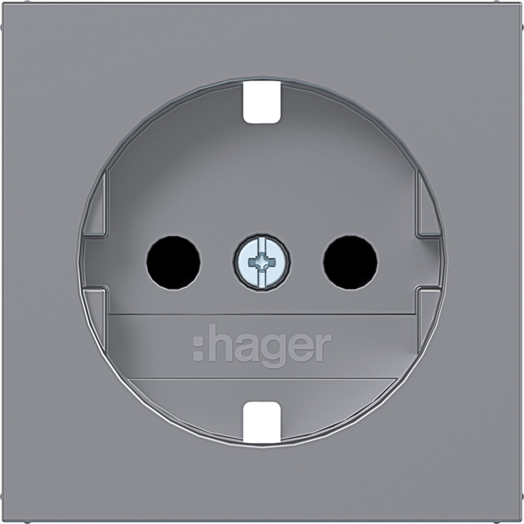 HAGER BOCCHIOTTI - PZO C.LE PR.SCHUKO SHUTTER AX/CX TIT MET