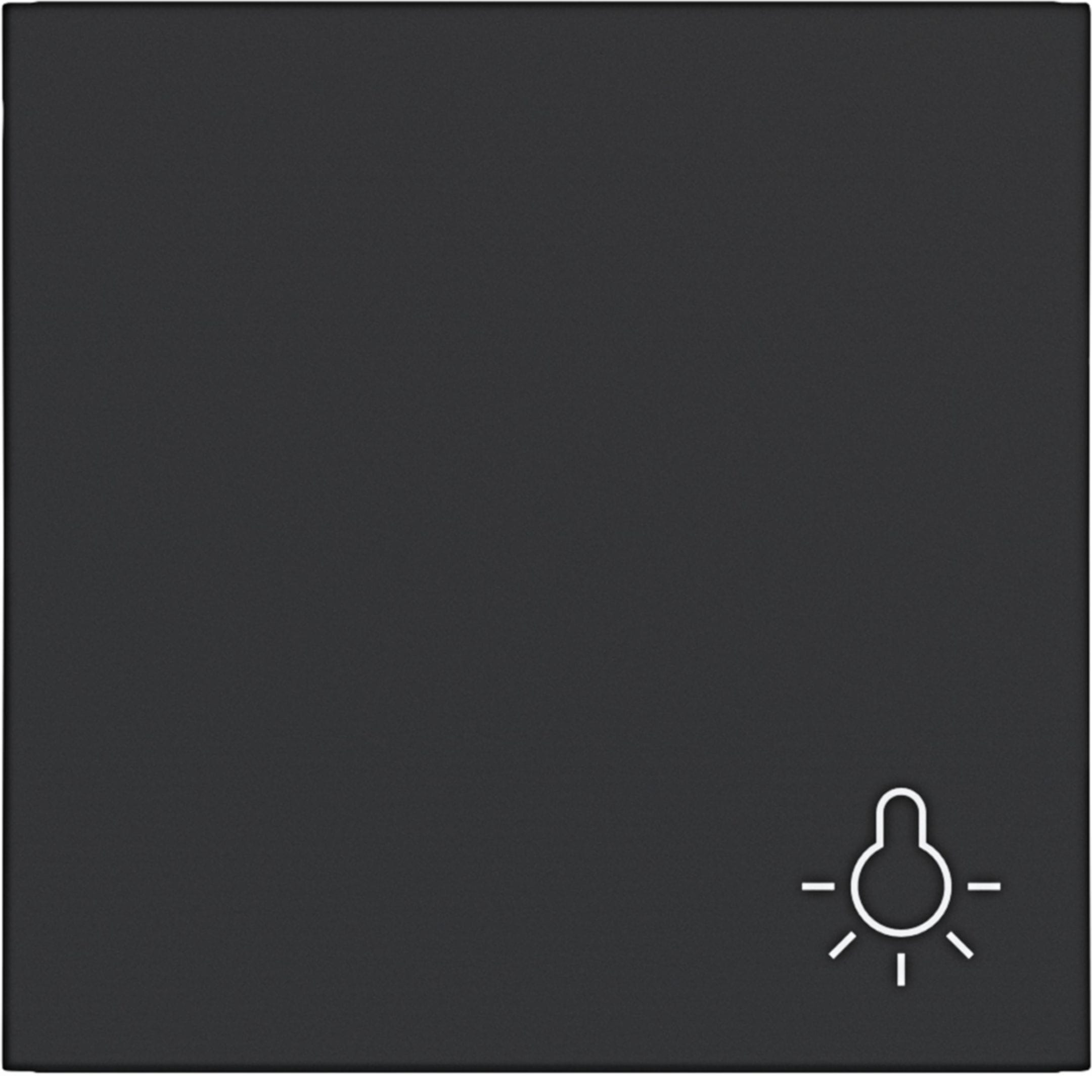 HAGER BOCCHIOTTI - BIL. 1-P+SIMB LUCE AX/CX NERO OP