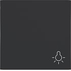 HAGER BOCCHIOTTI - BIL. 1-P+SIMB LUCE AX/CX NERO OP