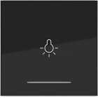 HAGER BOCCHIOTTI - BIL. 1-P+SIMB LUCE LENTE AX/CX NERO LU