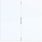 HAGER BOCCHIOTTI - BILANCIERE 2-P, A.X/C.X, BIANCO LUC