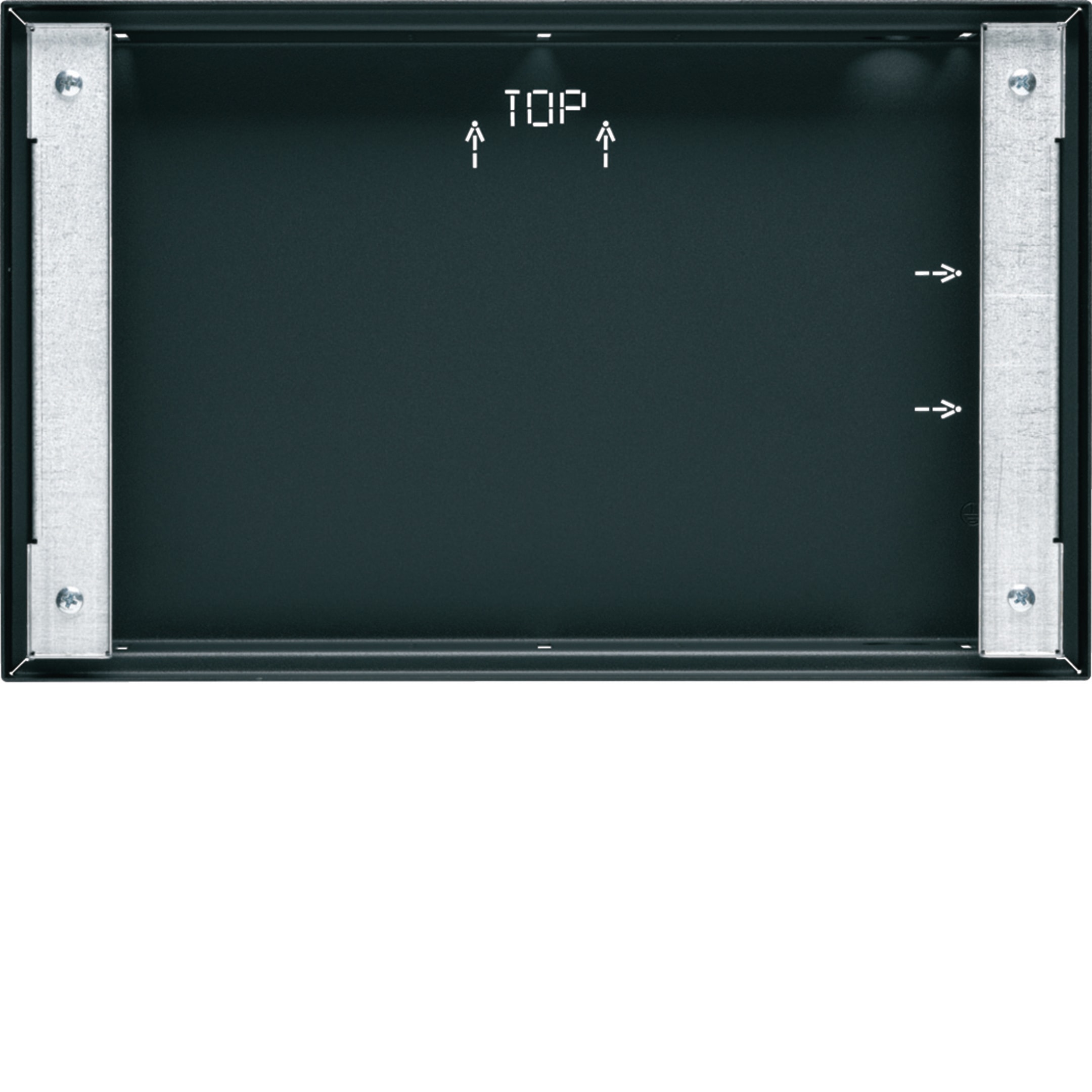 HAGER BOCCHIOTTI - Scatola incasso filo muro per Touch 10"