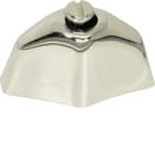 HAGER BOCCHIOTTI - TRAVERSINO IN CROMO SERIE 1930/GLAS