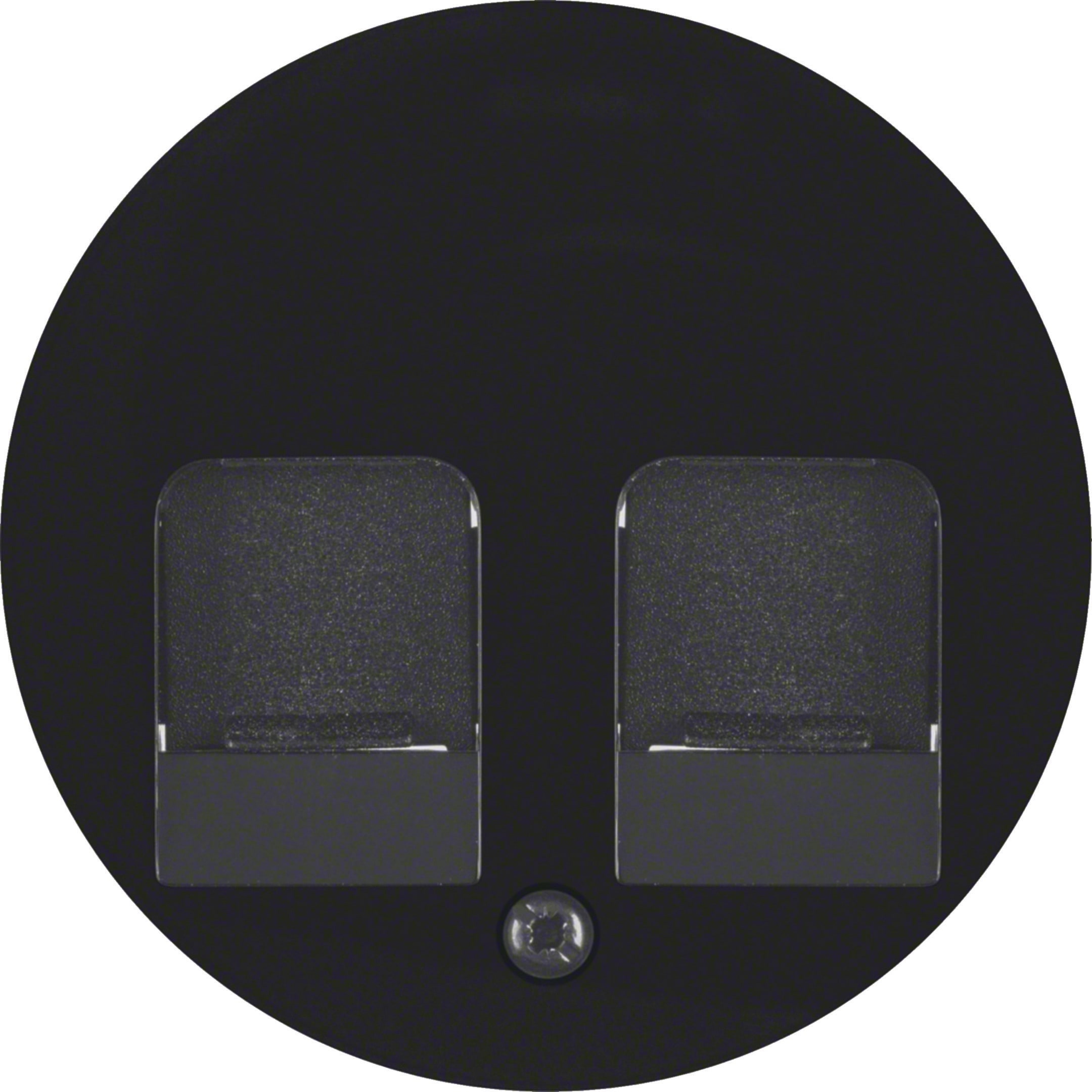 HAGER BOCCHIOTTI - P.ZO C.LE + 2 OTT.RI ANTIPLV R1/R3 NERO