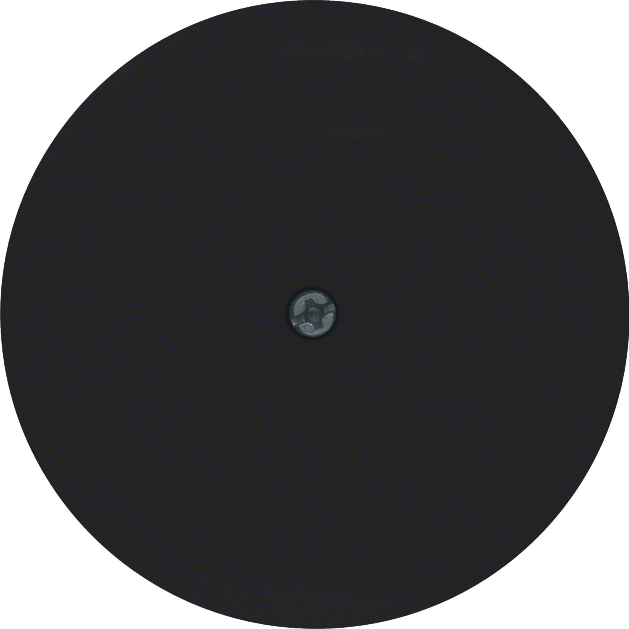 HAGER BOCCHIOTTI - P.zo c.le x passacavo R1/R3/R.Glass nero