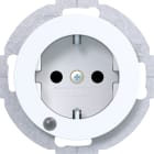 HAGER BOCCHIOTTI - P.SCHUKO + LED CONTROLLO R1/R3 BIA.POL.